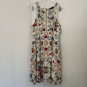 Aakaa Floral Print Dress